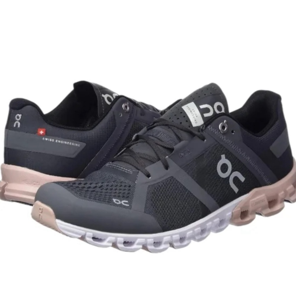 On Cloud Running Cloud Flow 3 Running Shoes Sneakers Rock/Rose Size 8